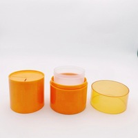 Pot démaquillant Spot grande capacité couleur carotte crème pour les mains sous-bouteille pot de crème pour le visage emballage pot de lotion pour le corps