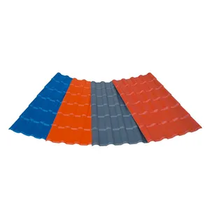 High Quality Colorful Building Roof Materials Synthetic Resin ASA PVC Roof Tiles 30years warranty