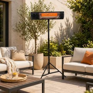 Expédition rapide, OEM ODM, chauffage infrarouge en fibre de carbone avec support, télécommande, chauffage électrique pour plafond, terrasse, jardin, restaurant - Product Image 4