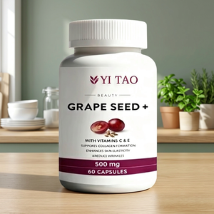 Cápsulas de extracto de semilla de uva - Soporte antioxidante - Apoyo para un sistema inmunológico saludable - Cápsulas de extracto de semilla de uva - Product Image 1