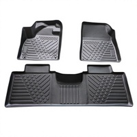 Accessoires automobiles OEM, tapis de sol de voiture en caoutchouc TPE robuste 7 places, antidérapant, protection toutes saisons, 3 pièces pour Trumpchi M6 PRO