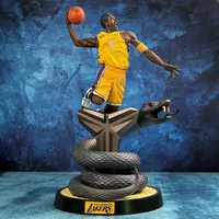 Figur Aksi Koleksi Bintang Basket Kobe Bryant No.8 Black Mamba SY 38cm dengan Tema Piramida & Musik untuk Penggemar