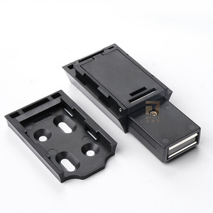 JNT-157 Heavy Duty Magnetic Door Bouncer <b>Push</b> Button <b>Latch</b> For Wardrobe Wooden Door Concealed Installation - Product Image 2