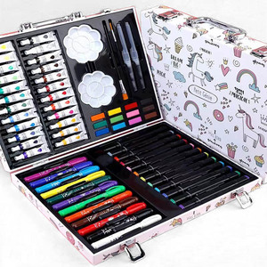 Ensemble de <span class=keywords><strong>dessin</strong></span> d'art en carton haute densité de 66 pièces kit de peinture colorée avec marqueurs d'artiste <span class=keywords><strong>pour</strong></span> enfants adolescents - Product Image 4