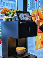 Imprimante à café haute résolution EVEBOT, machine à latte art avec logo personnalisé, imprimante à encre comestible pour boissons, pour café