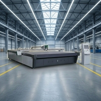 Plotter Digital 1625 para Cartón, Cartón de Nido de Abeja, Embalaje Corrugado, Máquina de Corte CNC con Cuchilla Oscilante y Rueda de Corte
