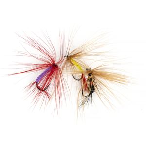 12 Uds señuelo de pesca de acero inoxidable mantequilla mosca insectos diferentes estilos salmón moscas trucha cebos de agua media río lago pesca - Product Image 4