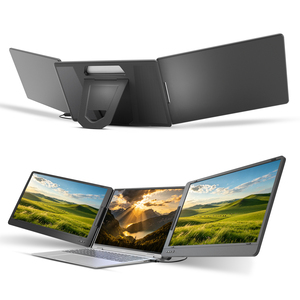 Ordinateur portable <span class=keywords><strong>avec</strong></span> écran portable, extension d'écran <span class=keywords><strong>double</strong></span> moniteur - 14 pouces IPS 1080p, écran supplémentaire compatible <span class=keywords><strong>avec</strong></span> Windows et <span class=keywords><strong>Mac</strong></span> - Product Image 1