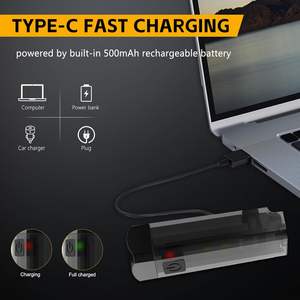 Linterna LED de aluminio portátil recargable con imán potente para exteriores, ideal para camping, llavero y EDC, venta al por mayor - Product Image 6