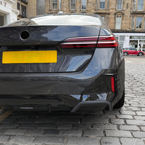 BMW 5 Series i5 G60 Rear Bumper Air Vent Sticker Carbon Fiber Texture Adhesive Car Decal M Sport 2024+ - Product Image 3