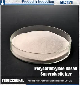 Kemampuan kerja yang baik kelarutan kualitas air mengurangi pce superplasticizer Polycarboxylate digunakan dalam Mortar lantai
