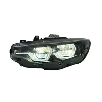 Phare avant SJC pour BMW Série 4 F32 F36 F80 F82 V3 Exclusive, phare LED fumé/ombre, jaune, blanc, ambre, DRL, lampe avant