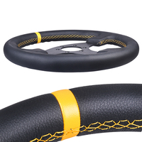 Volant de voiture universel multifonction d'usine pièces automobiles PVC adapté au réglage de voiture à domicile et aux simulateurs de jeu