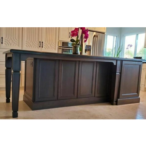 Modernos Postes de Soporte de Madera de Caucho Hechos a Mano, Patas de Pilar para Carritos de Isla de Cocina, Encimeras, Islas de Cocina, Gabinetes, Duraderos - Product Image 6