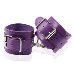 Hoge Kwaliteit Pu Lederen Hand En Enkel Manchet Seksspeeltjes Voor Bdsm En Kink Bondage Kleding - Product Image 3