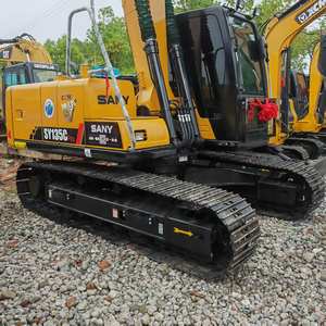 เครื่องขุดไฮดรอลิกขนาด13ตันอุปกรณ์ก่อสร้างขนาดเล็กของ215C/SY135C ต้นฉบับจากจีน - Product Image 3