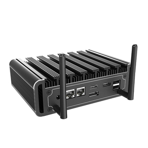 Mini ordenador sin ventilador escritorio 3805u I3 i5 nuc con doble RS232 doble Lan mini ordenador Industrial - Product Image 3