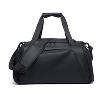 Sac de sport de luxe personnalisé avec logo, grande capacité, imperméable, en polyester Oxford, portable, pour voyage, sport et fitness