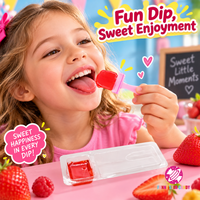 Sucettes en gros personnalisées avec pinceaux à peinture, bonbons durs, sucettes gélifiées au goût de fruits acidulés et sucrés pour enfants
