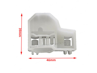 OE #22697623/22697622 accessoires de voiture lève-vitre réparation guides de canal en verre avec clips de connecteur de ceinture utilisation pour V W