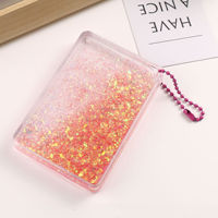 Ensemble de briques de cartes en acrylique Quicksand Gu Card Mahjong Gu Pan, briques de cartes transparentes en forme de cube de glace, pendentif