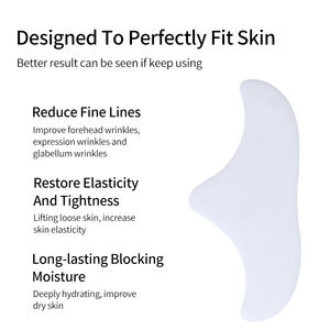 Patch anti-rides hydratant et éclaircissant pour le visage et le front, à base de collagène, de rétinol et d'herbes, à dissolution nocturne personnalisée - Product Image 3