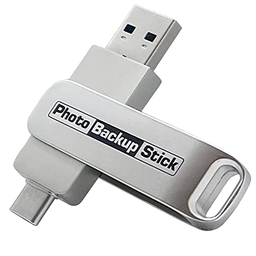 Dual Interface Metal Photo Backup OTG USB 2.0 Flash Drive with Free Custom Logo Type C 3-Year Warranty