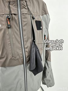 Veste de pêche imperméable à 3 couches avec coutures thermosoudées 15000 mm, veste de wading toutes saisons, style <span class=keywords><strong>Simms</strong></span> - Product Image 4