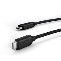 Harga Grosir Kabel Pengisian Cepat 1M Usb C ke Type C 3A untuk Ponsel Multimedia Komputer dengan Aluminium Nylon Tembaga Berlapis Timah.