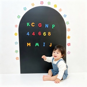 Autocollant magnétique <span class=keywords><strong>adhésif</strong></span> pour <span class=keywords><strong>tableau</strong></span> <span class=keywords><strong>noir</strong></span> mat camel rose pâle, papier peint <span class=keywords><strong>tableau</strong></span> <span class=keywords><strong>noir</strong></span> auto-<span class=keywords><strong>adhésif</strong></span> pour salle de jeux, école maternelle, maison - Product Image 2
