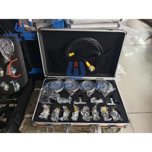 Kit de diagnostic de pression hydraulique avec boîtier de raccordement à 5 jauges pour ensemble de jauges de pression hydraulique DMASS pour excavatrice générique WSG - Product Image 5