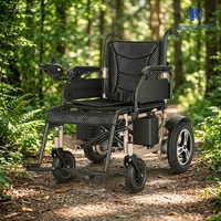 Nouveau Fauteuil Roulant Électrique Portable Léger et Pliable en Aluminium 2026