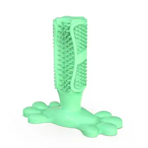 Натуральный каучук жевательная игрушка для Собаки Уход за зубами pet зубная щетка для очистки Прочный Собака зубной щетки игрушка