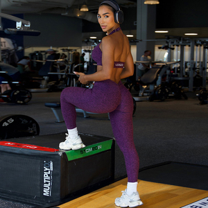 Conjunto Deportivo De Fitness Para Mujer Ropa De Gimnasio Para Yoga Tallas Grandes De Alta Calidad <span class=keywords><strong>2023</strong></span> - Product Image 6