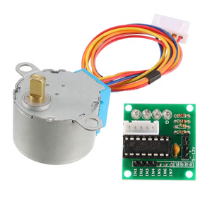 28BYJ48 4 faz 5 hat 5V step motor azaltma motoru + ULN2003 sürücü panosu DIY kiti - Product Image 2