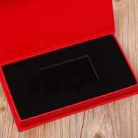 Boîte d'emballage de luxe personnalisée pour cartes cadeaux magnétiques, cartes VIP, cartes de crédit NFC