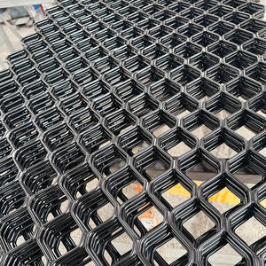 ตาข่ายอะลู<span class=keywords><strong>มิ</strong></span><span class=keywords><strong>เนียม</strong></span>อัลลอยแบบเจาะรูรูปทรงเพชรเพื่อการป้องกันและความปลอดภัย ดีไซน์ทันสมัยสำหรับประตูและหน้าต่าง - Product Image 2