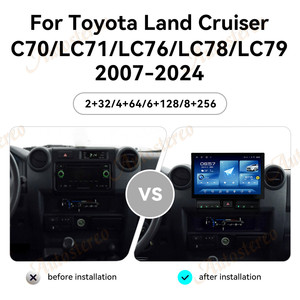 11.6 "Android13 Toyota Land Cruiser LC70/LC71/LC76/LC78/LC79 2007-2024 oto Stereo GPS navigasyon WIFI ile ayna radyo - Product Image 2