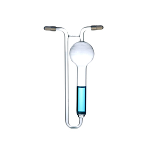 Tube d'absorption en verre multi-poreux en forme de U Degao 10 ml, en borosilicate de haute qualité, pour l'échantillonnage de gaz et la surveillance environnementale - Product Image 4