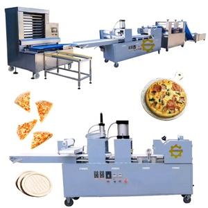 Linha de Processamento Automática de Pizza em Promoção, Máquina de Moldagem de Massa de Pizza, Máquina de Fazer Pizza, Linha de Produção de Alimentos - Product Image 4