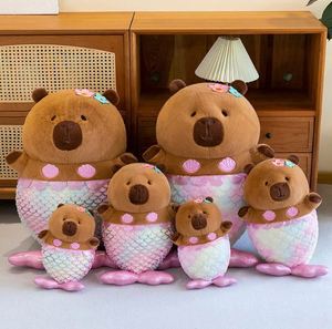 Mochilas de Peluche de Capibara al por Mayor, Relleno de Algodón PP, Material de Peluche Corto, Muñecos Abrazables para Jóvenes - Product Image 1