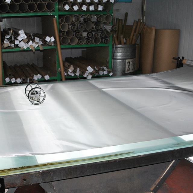 100 200 300 400 Mesh Printing Screen 304 316 Stainless Steel Plain Woven Mesh Wire Screen Printing Metal Mesh Printed Net