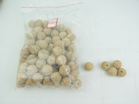 Naturel Boule De Liège avec trou borgne et surface lisse et ronde jolie
