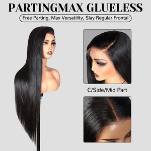 วิกผมแท้วิกผมลอนแบบ HD วิกผมมนุษย์วิกผมแท้ผมลอนแบบลอนลึกผมแท้ - Product Image 3