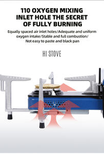 Cassette Réchaud Camping En Plein Air Pliant Portable <span class=keywords><strong>Gaz</strong></span> Butane Réchaud <span class=keywords><strong>Gaz</strong></span> <span class=keywords><strong>Fondue</strong></span> Grill Coupe-Vent - Product Image 5