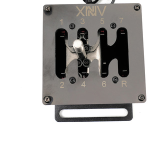 Palanca de cambios H de 7 velocidades para simulador de carreras de PC, transmisión manual con cable, aleación de aluminio con freno de mano - Product Image 4