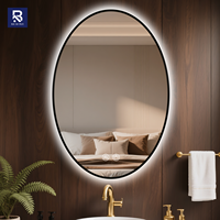Espejo LED Inteligente con Iluminación de Diseño Nuevo 2026, Espejo de Baño Iluminado con Luz, Profesional para Uso en Hoteles y Salones