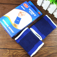 Respirant Anti-Collision Tricoté Stretch Flexible Genou Coudière Poignet Attelle Boîte Paquet Confortable Genouillères Cheville Attelle pour