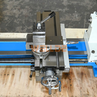 Vente chaude Petite Combinaison Tour Fraiseuse Hq500 Hq800 Polyvalent Mini Tour Moulin Foret Combo