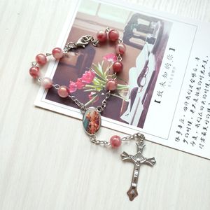 묵주 카톨릭 십자가 예수 그리스도 용품 묵주 목걸이 - Product Image 5